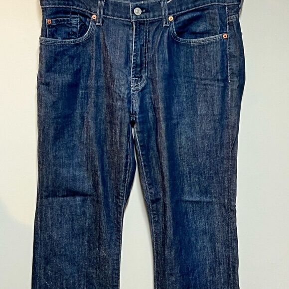 Seven 7 For All Mankind Mens Bootcut Relaxed Dark Wash Jeans 34/31 - Picture 2 of 8